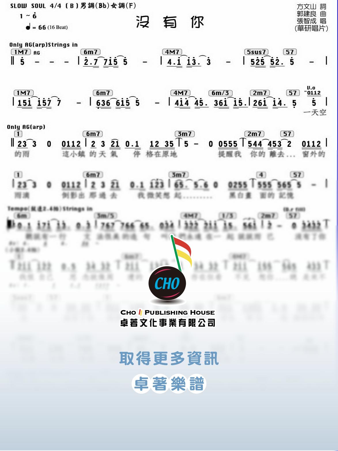 沒有你